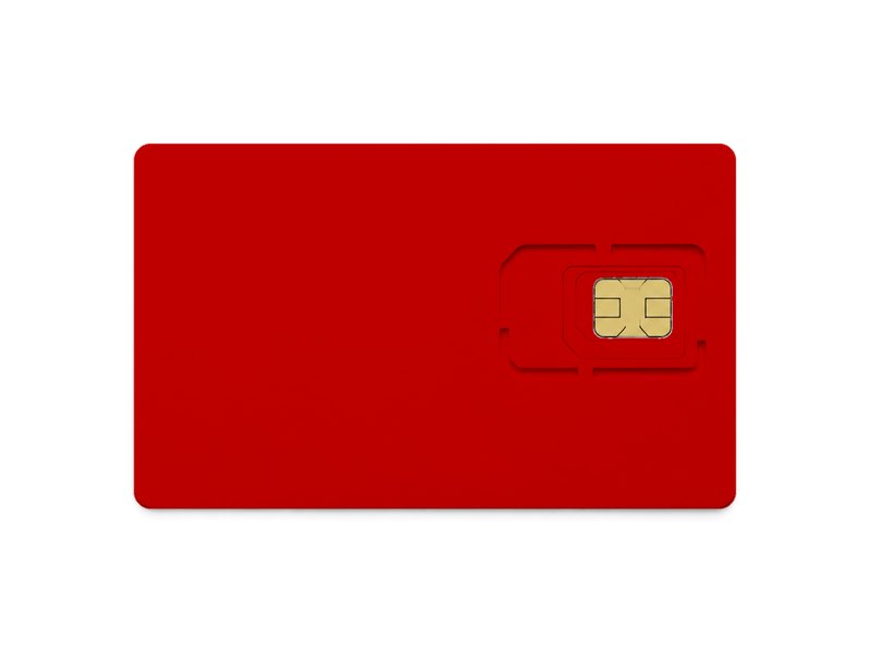 楽天モバイルの色のSIMカード