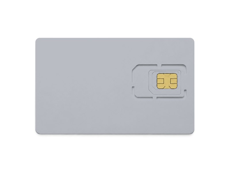 ソフトバンクの色のSIMカード