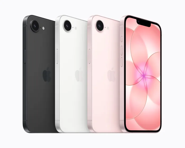iPhone 17e の本体の色の並び
